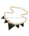  Triangle Clavicle Gold Plated Necklace